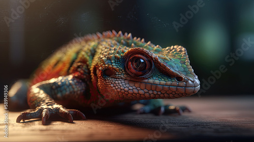 Incredible Realism  Gecko Illustrations Like Never Before  Generative AI