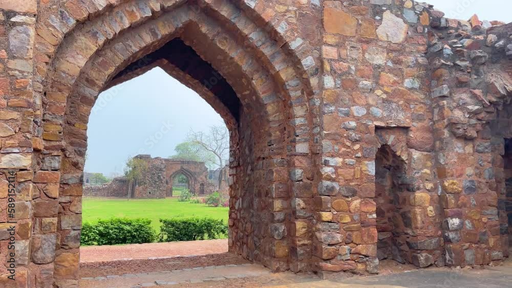 Feroz Shah Kotla fort located in New Delhi, India Feroz Shah Kotla fort located in New Delhi, India