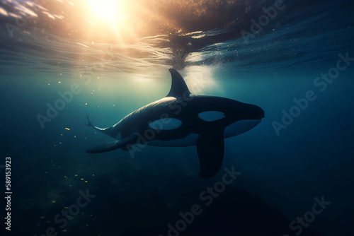 orcas or killer whales, generative ai
