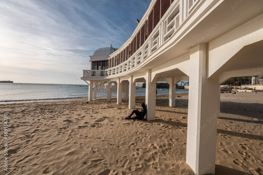 Obraz premium Cadiz a port city in Andalusia in southwest Spain and different city views