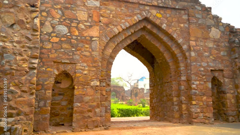Feroz Shah Kotla fort located in New Delhi, India Feroz Shah Kotla fort located in New Delhi, India