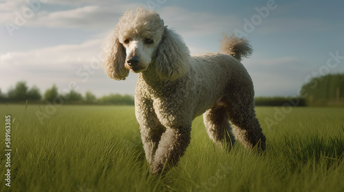 Poodle dog