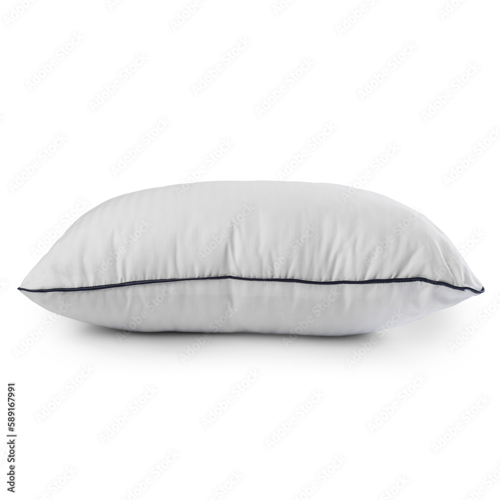 white pillow, Isolated on white background.
