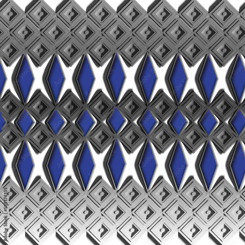 Naklejka premium geometry pattern background vector image