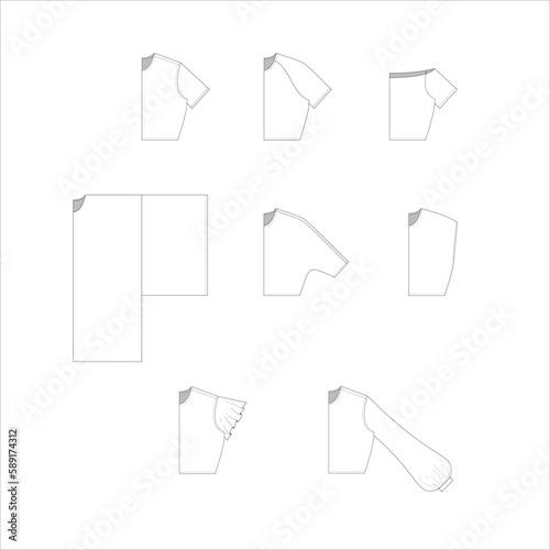 types of t shirt sleeves