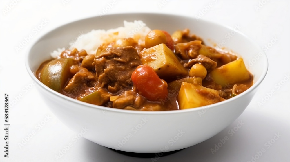 Japanese Stew with carrots and potato, Curry Japanese Stew with carrots and potato, Curry