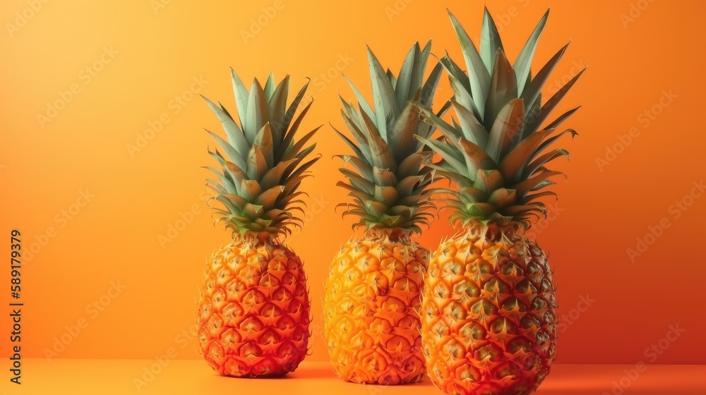 Pineapple on minimal background
