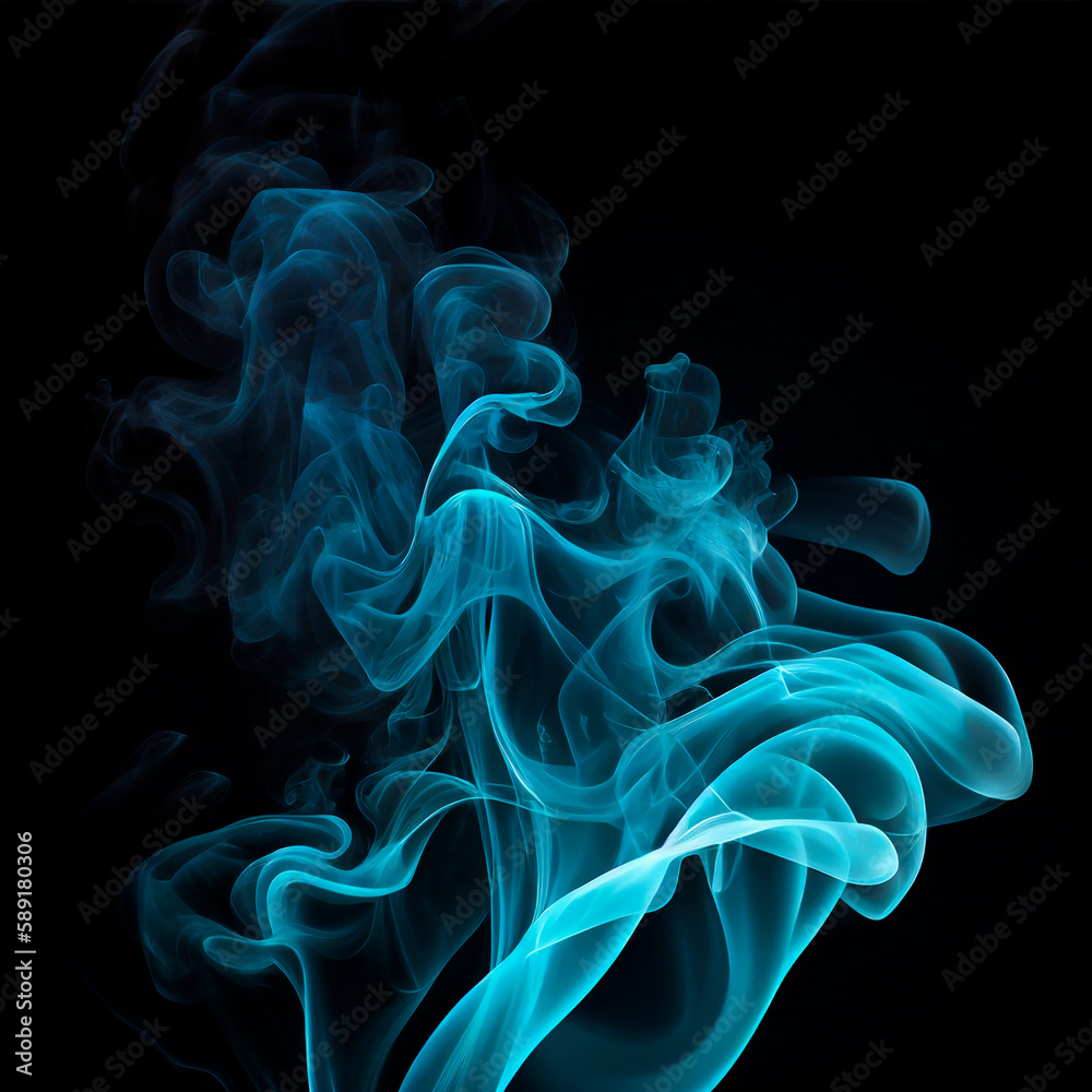 Steam Background Red And Blue Special Effect