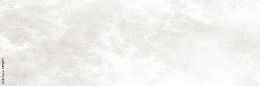 Naklejka premium Texture of a old white concrete wall with cracks as a background or wallpaper