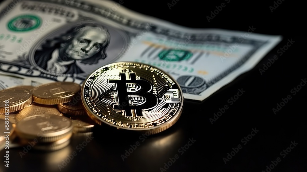 Bitcoin, Money, wealth, success, currency , Generative AI Bitcoin, Money, wealth, success, currency , Generative AI