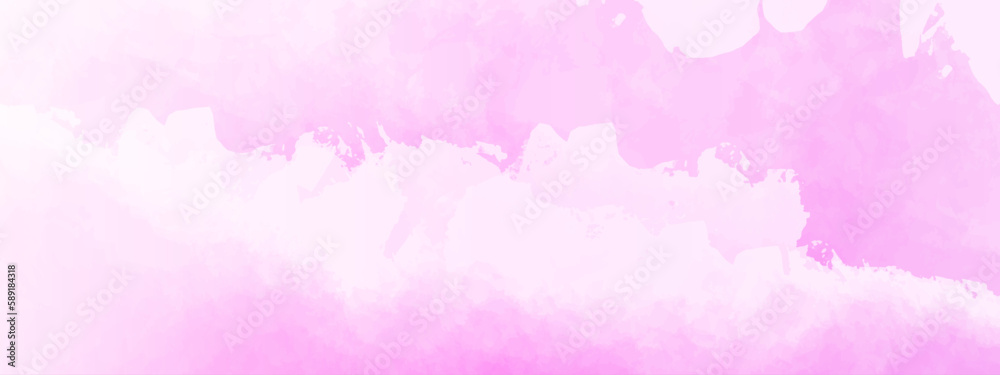 abstract Pink spot soft effect watercolor stain on white clouds background unique women young girl gift card design wall painting brushes affect artificial design luxury gorgeous looking love splashe 