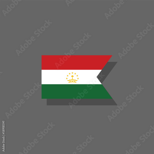 Illustration of tajikistan flag Template Free Download Illustration of tajikistan flag Template - GFXLoad