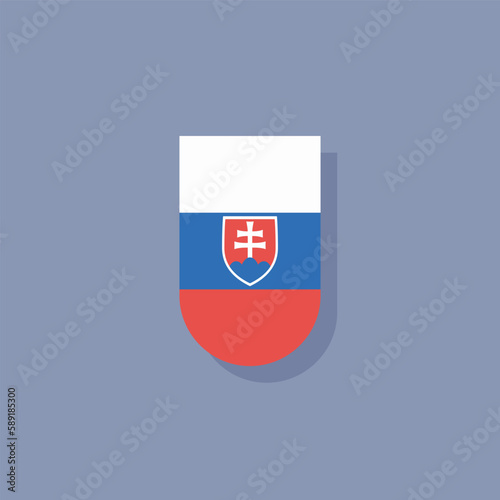 Free Download Illustration of slovakia flag Template - GFXLoad