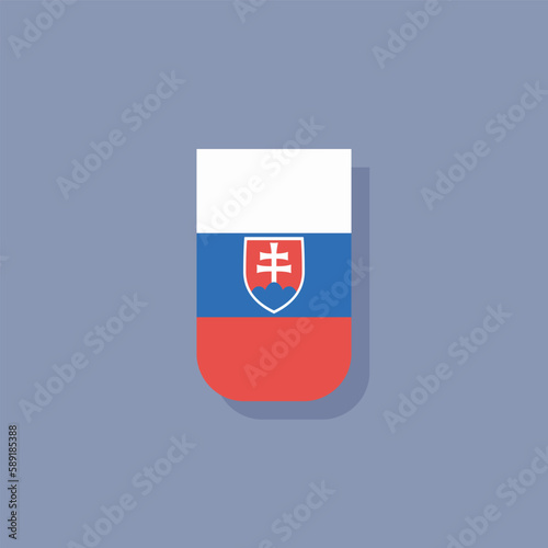 Free Download Illustration of slovakia flag Template - GFXLoad
