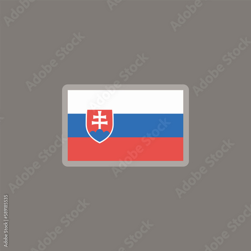 Free Download Illustration of slovakia flag Template - GFXLoad