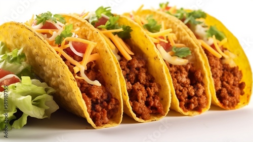 tacos with vegetables