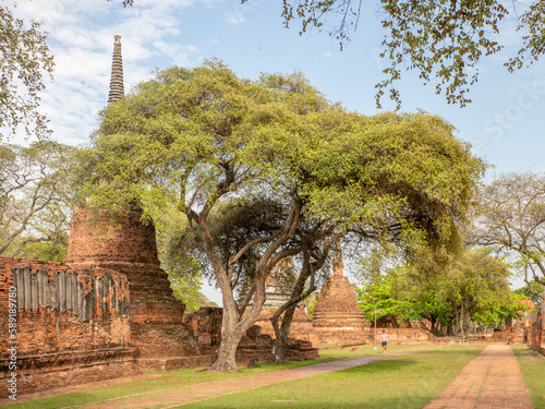 Temples à Ayutthaya, Thailande