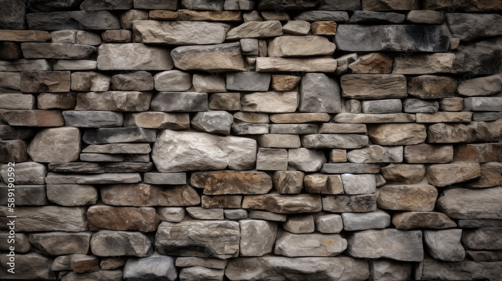 Fototapeta premium Stone wall texture