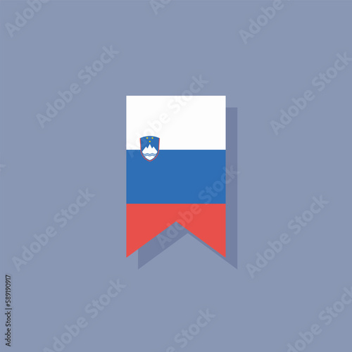 Illustration of slovenia flag Template Free Download Illustration of slovenia flag Template - GFXLoad