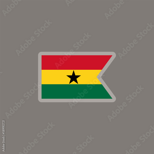 Free Download Illustration of ghana flag Template - GFXLoad