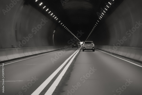 Not a fan of being in closed spaces, I'm starting to get tunnel vision while driving through the Lehigh Tunnel along the PA Turnpike. Light at the end of the tunnel. The walls are closing in.
