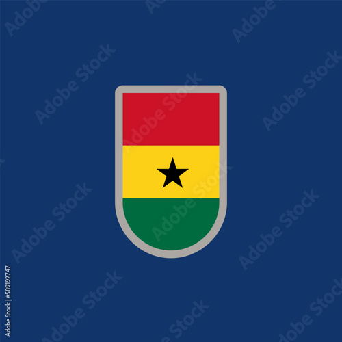 Free Download Illustration of ghana flag Template - GFXLoad