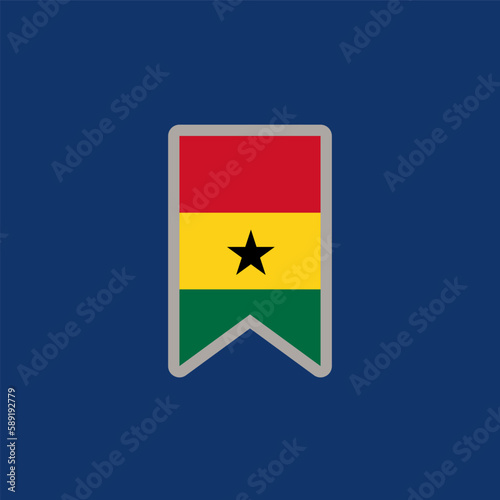 Free Download Illustration of ghana flag Template - GFXLoad
