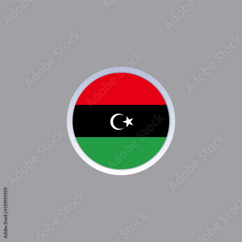 Free Download Illustration of  Libya flag Template - GFXLoad