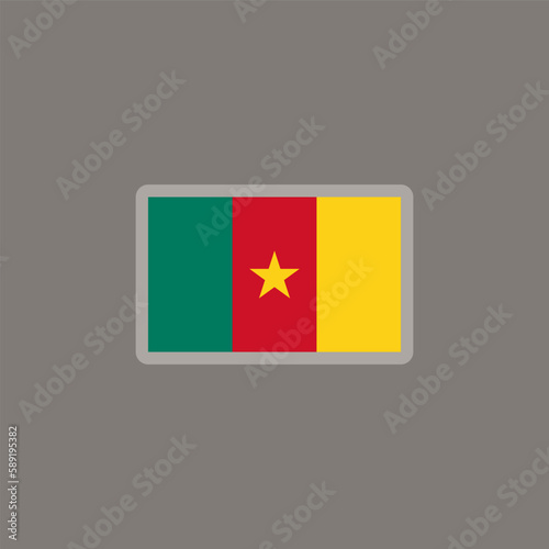 Free Download Illustration of cameroon flag Template - GFXLoad
