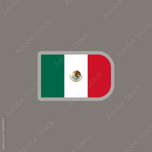 Free Download Illustration of Mexico flag Template - GFXLoad