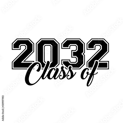 Class Of 2032 Vector, T shirt Design
