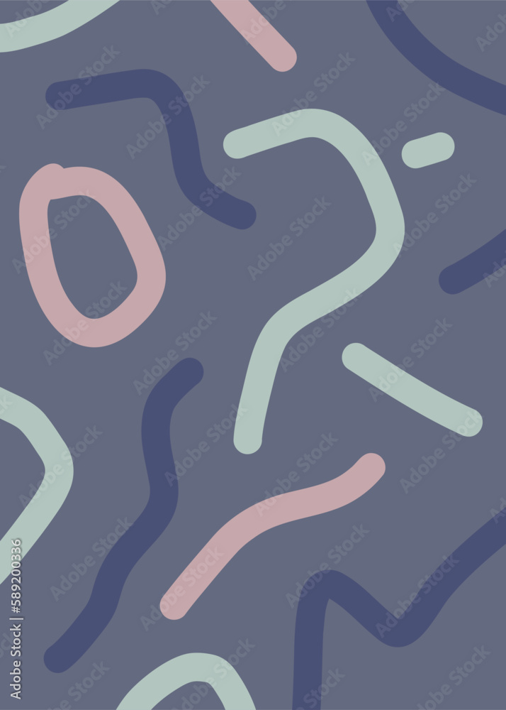vector flat abstract shapes background vector flat abstract shapes background