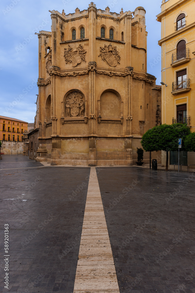 Cathedral line, Murcia Spain