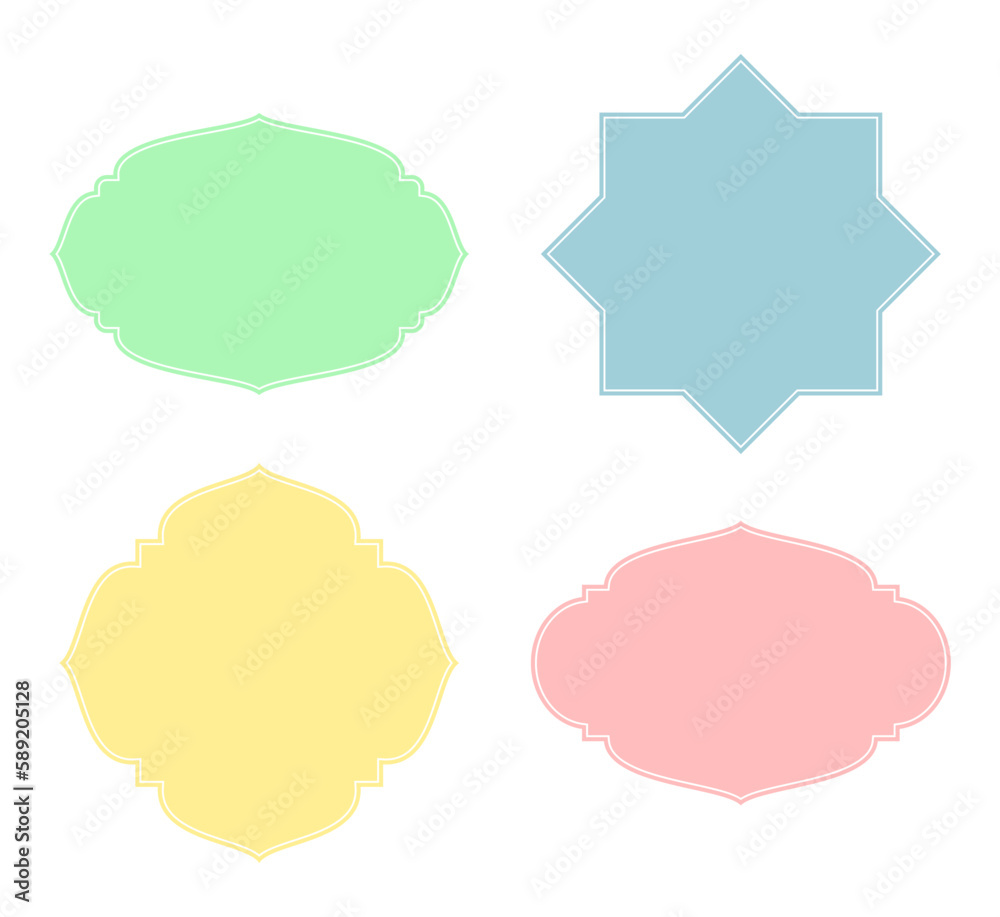 arabic frame ramadan kareem. vector eps 10 arabic frame ramadan kareem. vector eps 10