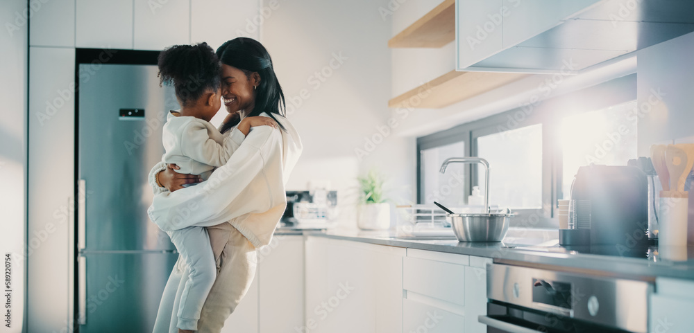 Mom and daughter embracing each other, bonding between mother and child Mom and daughter embracing each other, bonding between mother and child