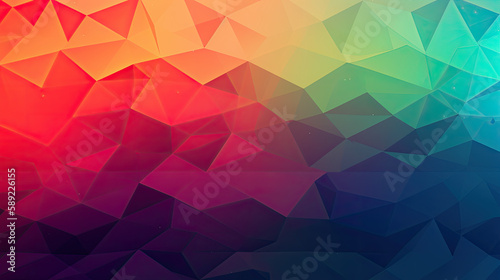 A gradient of colors background, vibrant and eye-catching, AI Generative