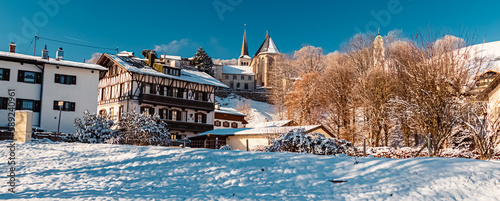 Winter view near Berchtesgaden, Bavaria, Germany