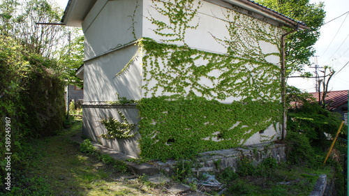 Abandoned hot spring resort in Japan