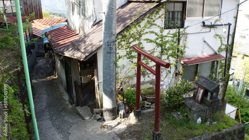 Abandoned hot spring resort in Japan