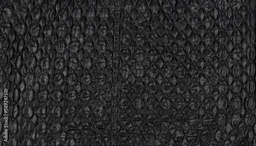 Wallpaper Mural A pattern on a black leather surface. Black leather texture background. Torontodigital.ca