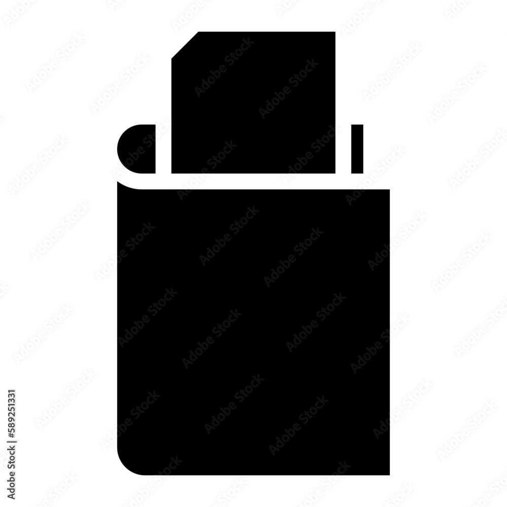 Obraz premium file glyph 