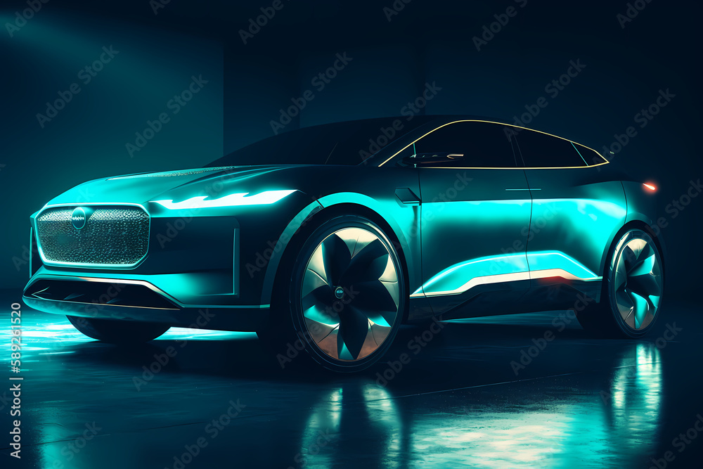 Futuristic Car Design, made with generative AI Futuristic Car Design, made with generative AI