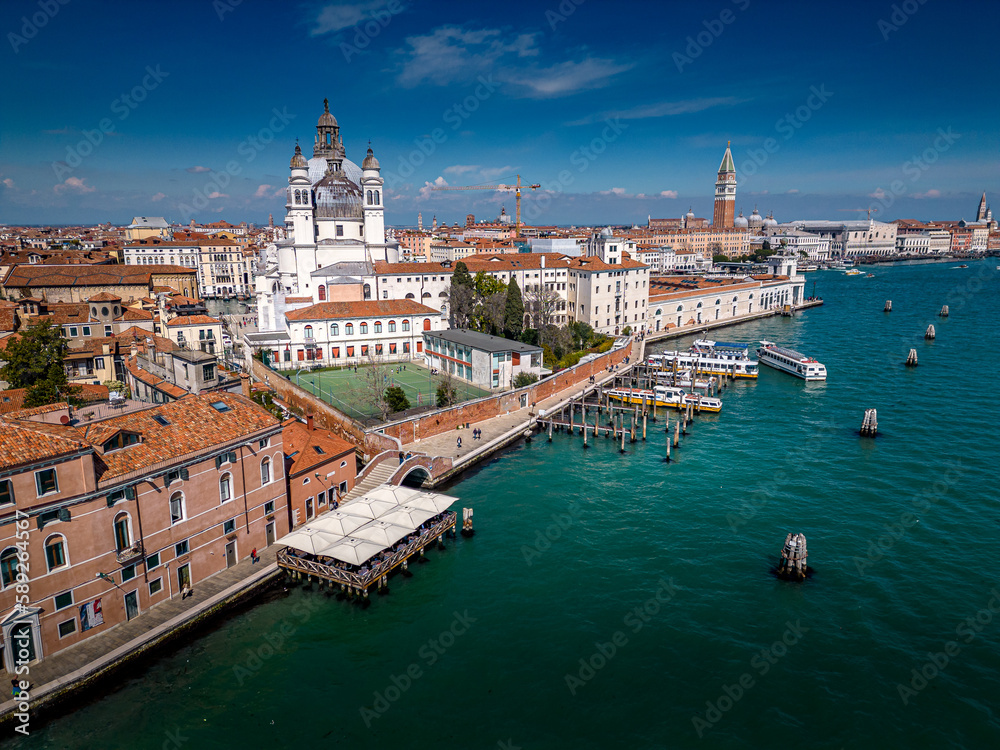 Fototapeta premium view of Venezia, Italy