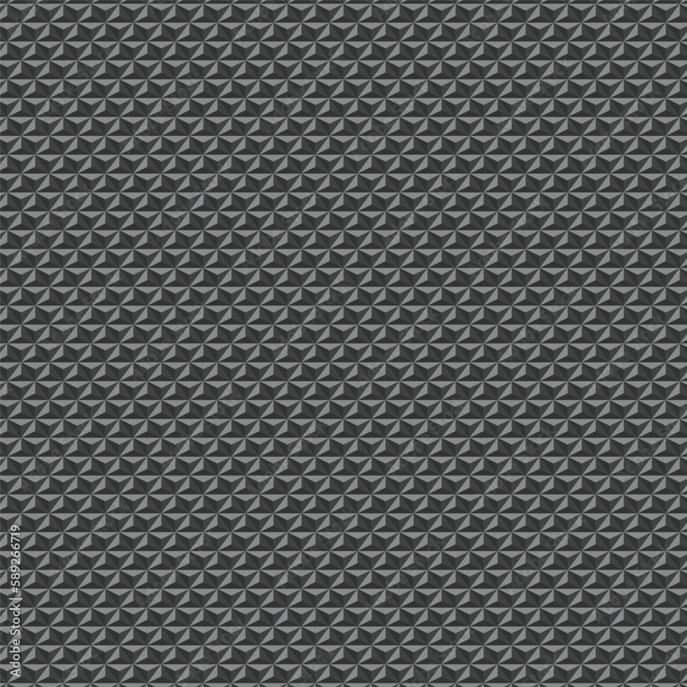 Geometric Black seamless Patterns