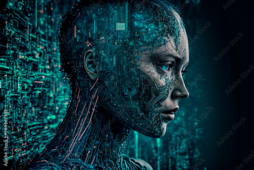Background technology of artificial intelligence and machine learning. Generative AI Background technology of artificial intelligence and machine learning. Generative AI