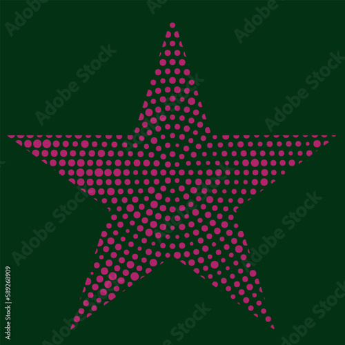Halftone background design vector 