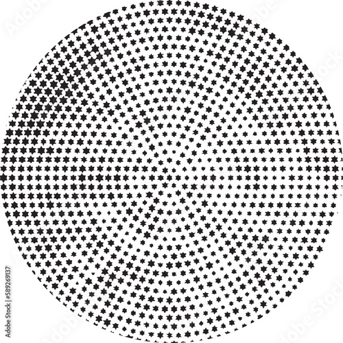 Halftone background design vector 