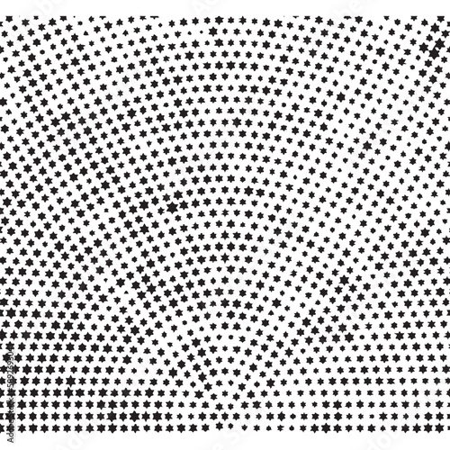 Halftone background design vector 