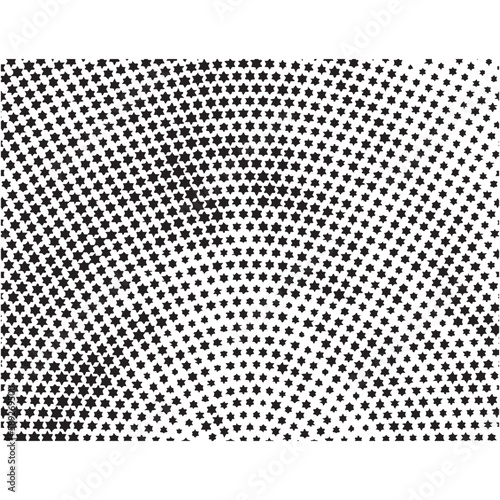 Halftone background design vector 