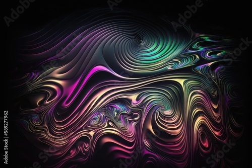 Fractal art background for creative design. Decoration for wallpaper, desktop, poster, cover booklet